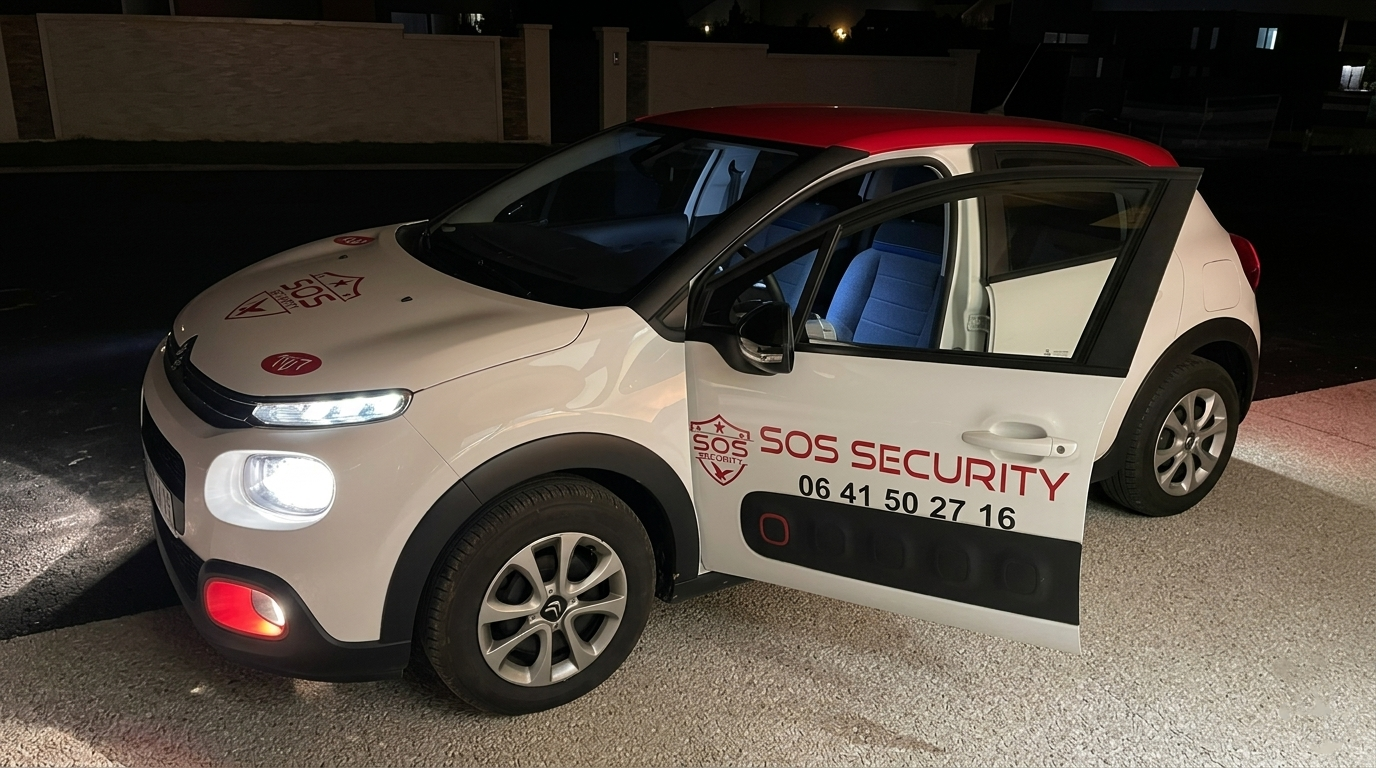Véhicule d'intervention SOS Security